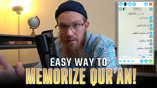 Easy way for ANYONE to MEMORIZE QURAN!!!