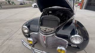 1941 Chevrolet Special De Luxe Town Sedan Engine Compartment