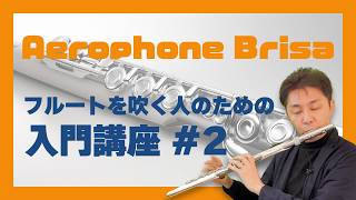 #2 フルートを吹く人のためのBrisa入門【演奏編】#aerophone  #brisa #roland