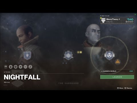 Destiny 2 - Solo 100k Nightfall: A Garden World (Hunter; 168k score)