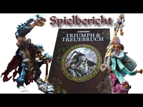 Lets play Warhammer # 8 - 5er Mehrspieler Triumph und Treuebruch Spielbericht für Einsteiger