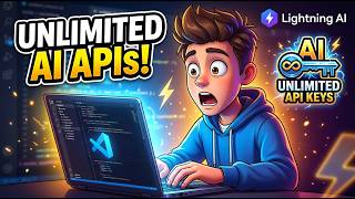 Lightning AI FREE Credits 😱 Unlimited FREE Claude, GPT, Gemini APIs & 