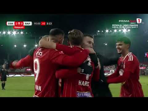GOOOL! Sepsi - Rapid 2-0. S-a terminat pentru giuleșteni! Haruț înscrie din penalty în prelungiri