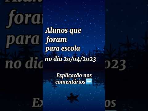 O que aconteceu no dia 20/04/2023.#Triste#Emocionante.