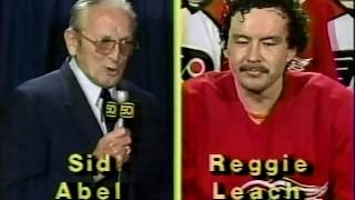 Reggie Leach Goal &amp; Interview 1982