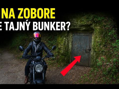 🏍️ Tajná vojenská základňa na Zobore?! Objavil som vstup do podzemia! #Zobor #Motovlog #Tajomstvo