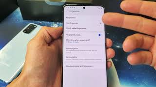 Galaxy S20 / S20+ : How to Remove/Delete Fingerprint Password Security.