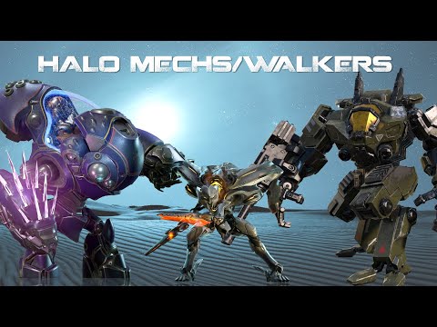 Mechas and Combat Walkers in the Halo Universe