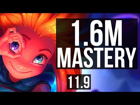 ZOE vs AHRI (MID) | 14/1/4, 9 solo kills, Legendary, 1.6M mastery, 700+ games | NA Master | v11.9