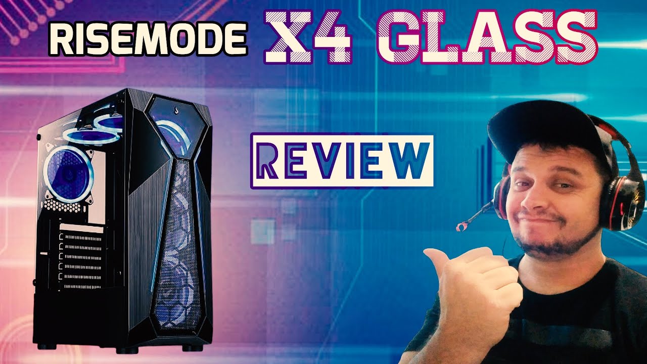 Gabinete Gamer Moderno,Bonito E Que Não Vai Te Custar Um Rim?Confira Esse Review - RISEMODE X4 Glass