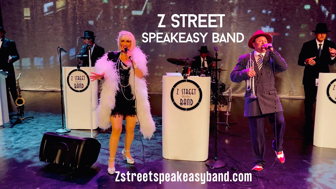Promotional video thumbnail 11 for Z Street Speakeasy Band, Gatsby Band, 20s Band, Jazz Band, to Current