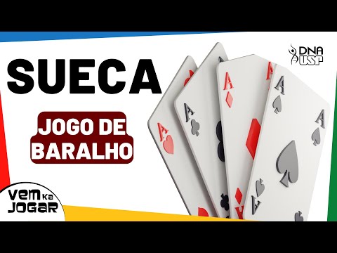 COMO JOGAR SUECA (Jogo de Baralho)