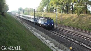 preview picture of video 'EP09-008 prowadzi pociąg WAWEL 23.10.2011 Malczyce / Mazurowice'