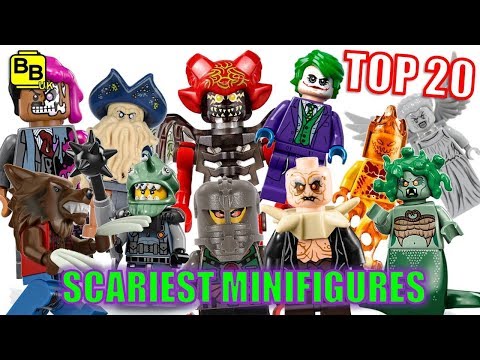 TOP 20 SCARIEST LEGO MINIFIGURES COUNTDOWN! Video