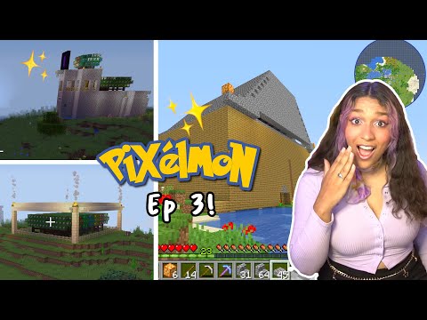 Pixelmon - Our Banana Village is growing!!! Ep 3 (PocketPixels Yellow)