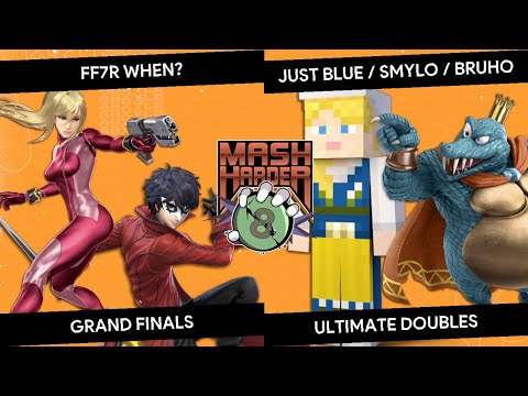 Mash Harder 8 Doubles - FF7R when? (Marss/Leviathan) vs Just Blue/Smylo/Bruho - Grand Finals