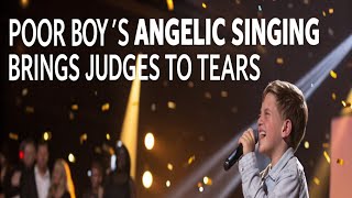 Download lagu Nyanyian Malaikat Poor Boy Bikin Juri Menangis | Momen Emosional Golden Buzzer 2025 mp3