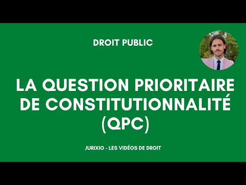 The priority question of constitutionality