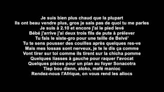 Dosseh - Myah Bay paroles