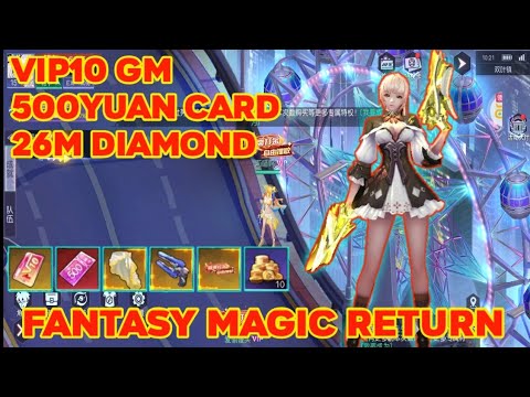 Fantasy Magic Return MMO Private Server - VIP10+ GM - 26M DM - FREE FASHION
