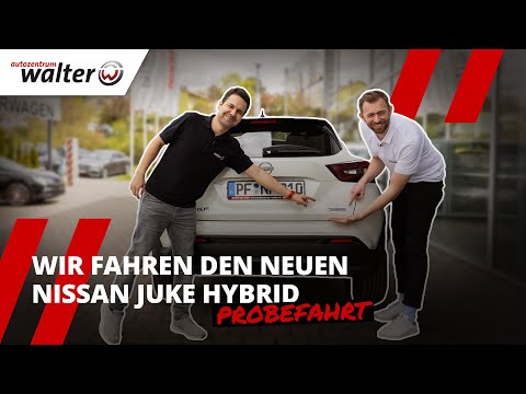 Can a hybrid drive electrically? | Nissan Juke Hybrid test drive of the sporty SUV | #Hybrid #Nissan