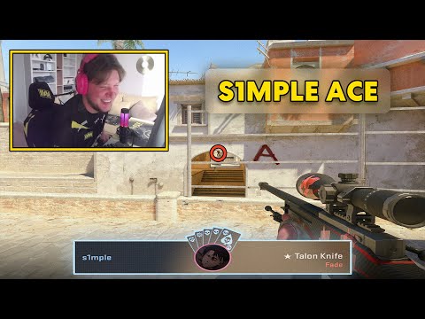 s1mple AWP Ace! Donk deletes the enemy and gets the Ace! | CS2 Highlights