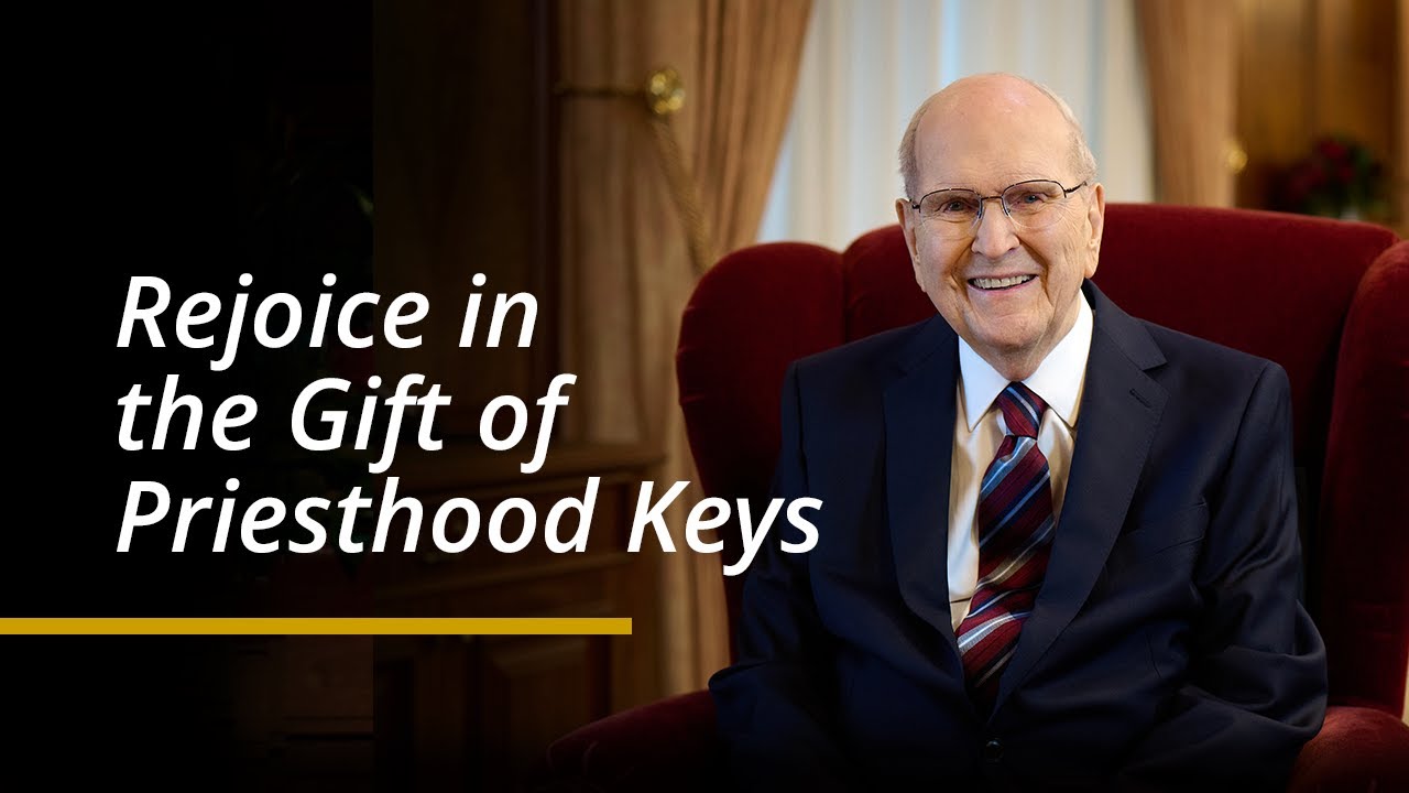 Rejoice in the Gift of Priesthood Keys | President Russell M. Nelson | April 2024 General Conference