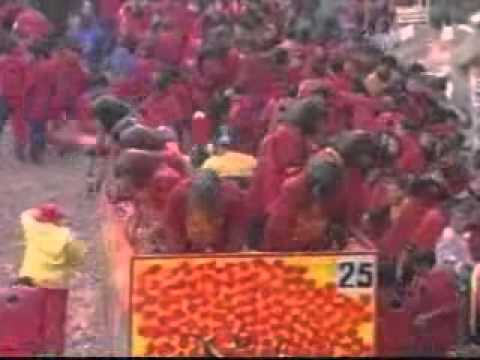 Ivrea's Battle of the Oranges