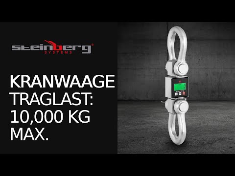 Video - Kranwaage - 10.000 kg / 500 g