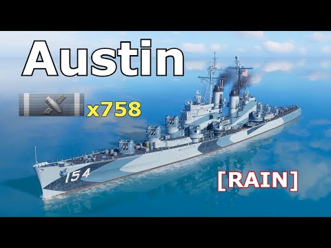 World of WarShips  Austin - 3 Kills 317K Damage