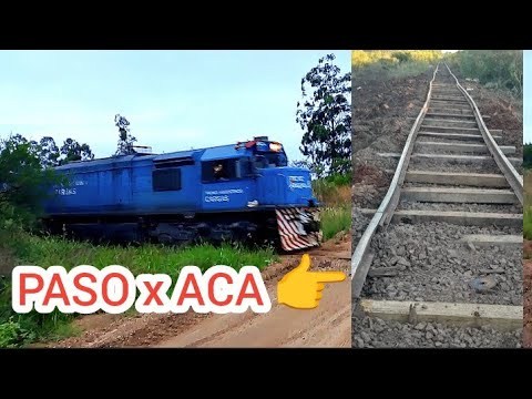 ¡MIRA lo que me encontré en Corrientes! GT26 9404 cerca de Mocoretá FERROCARRIL URQUIZA 04-04-2026