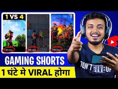 Gaming Shorts VIRAL Kaise Kare ? How To Viral Shorts Video On YouTube