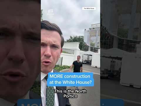 MORE construction  at the White House?