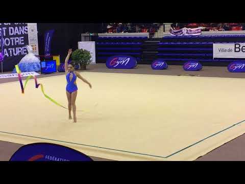 Philippine Duhamel ruban - Nat A 14/15 ans - France Besançon 2018