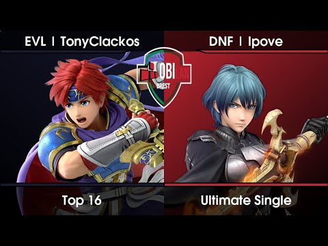 Obilan 2023 Top 16 - EVL | TonyClackos (Roy) Vs. DNF | Ipove (Byleth) SSBU Ultimate Tournament