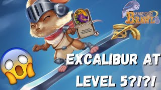 Excalibur at LEVEL 5?!?! | Storybook Brawl | Gameplay