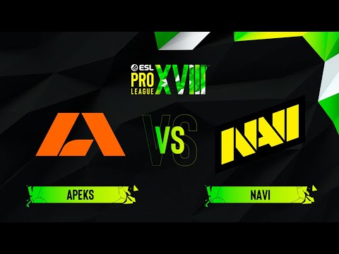 Apeks vs. NaVi - Map 1 [Anubis] - ESL Pro League Season 18 - Group C