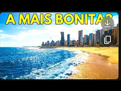 PRAIA DE IRACEMA: O  paraíso  no Nordeste !