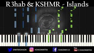 R3HAB &amp; KSHMR - Islands | TUTORIAL | HOW TO PLAY | PIANO NOTES