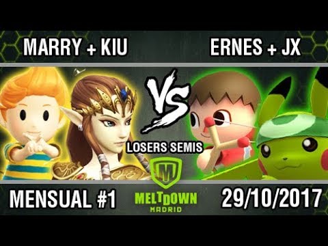 [Meltdown Smash #1] mARry + RaKIU vs Ernes + JugadorX SSB4 Losers Semis
