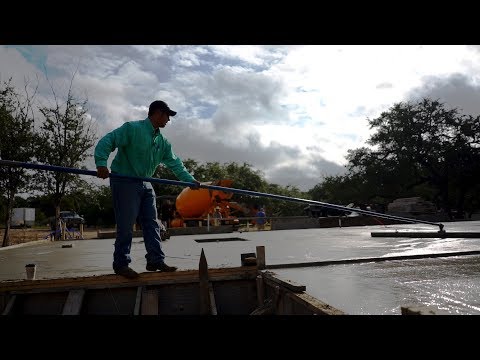 Leroy's Barndominium Concrete Pour - The Barndominium Show E189