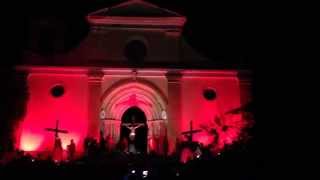 preview picture of video 'Passione vivente, morte di Cristo - Bisignano 15/04/2014 CS cattedrale cosenza'
