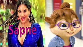 Sapne - Luv U Alia | Jassie Gift | Chandan Kumar, Sangeeta Chauhan♥Chipmunk Version♥