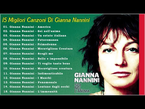 Grandi Successi Di Gianna Nannini - 15 Migliori Canzoni Di Gianna Nannini - Best Of Gianna Nannini
