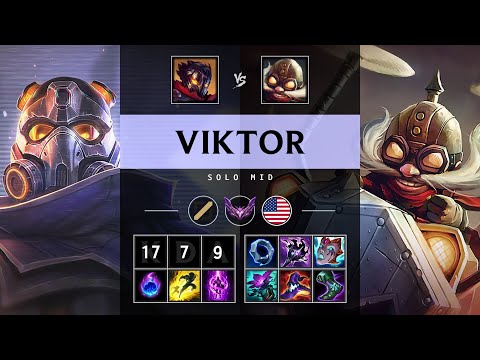Viktor Mid vs Corki: Triple Kill, Legendary - NA Master Patch 14.17