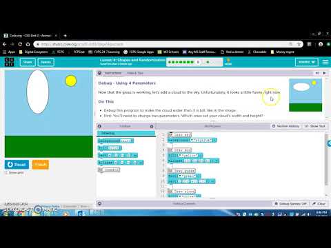 Code.org | Computer Science Discoveries | Unit 3 Lesson 4 part 1 exercises