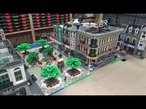Bau meiner Lego Stadt Teil 32  Der Umbau der Stadt 1