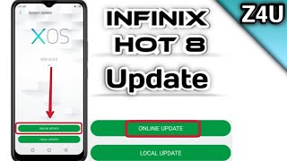 Hot 8 Infinix Update|| System Update  in Hindi/ Urdu || Online Update