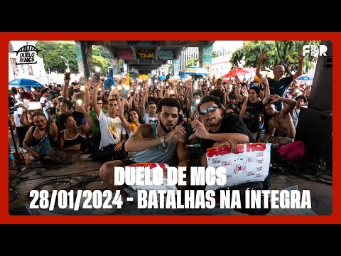 DUELO DE MCS - 28/01/2024 - VIADUTO SANTA TEREZA - ASSISTA TODAS BATALHAS NA ÍNTEGRA!