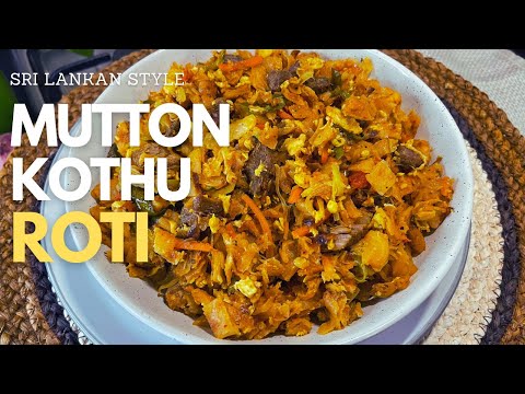 How to make Homemade MUTTON KOTHU Recipe | Quick and Easy Delicious Egg Kottu | Rinoza’s Recipes
